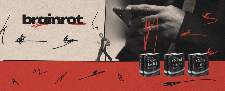 Изображение-Слово года — brainrot. Шура по себе знает, как от контента «гниет» мозг